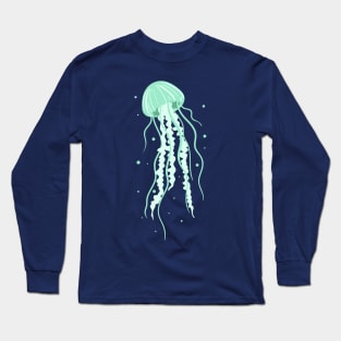 Blue Octopus Long Sleeve T-Shirt